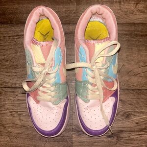 Easter pastel sneakers